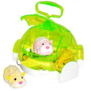 Zhu Zhu Hamster On The Go Hotel Carrier