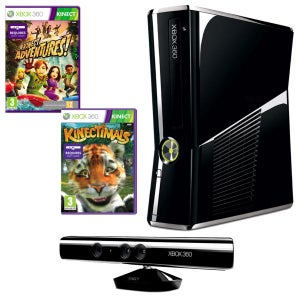 Xbox 360 250GB Bundle (Includes Kinect Sensor, Kinect Adventures and Kinectimals)