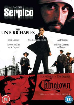 Serpico/The Untouchables/Chinatown