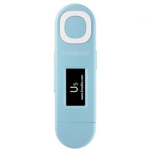 Samsung U5 2GB MP3 Player - Blue (SAMU5BL2G)