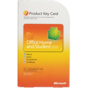 Office 2010 Home & Student (Product Key Card)