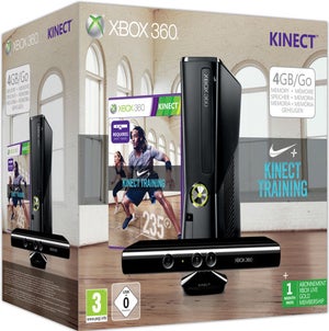 Xbox 360 4GB Kinect Training Bundle - Includes Nike+Kinect 