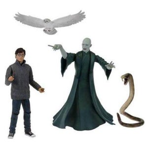 Harry Potter: 5 Inch Harry Potter And Lord Voldemort Action Figure Twin Pack