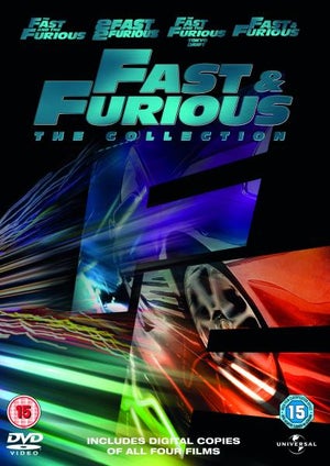 Fast and Furious 1-4 (Includes Digital Copies)