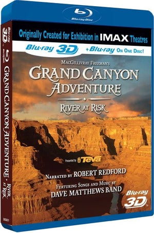 IMAX: Grand Canyon Adventure - River At Risk (Includes 2D and 3D Blu-Ray)