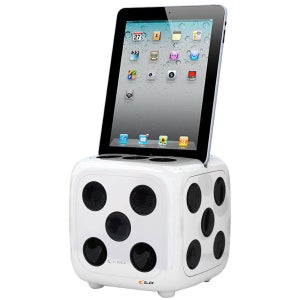 iDice: iPod and iPad Speaker Dock - White