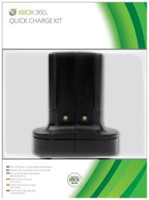 Xbox 360 Quick Charge Kit - Black