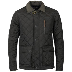 Ringspun Men's Domino Quilted Jacket - Green