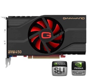 Gainward NVIDIA GeForce GTS 450 1GB PCI-E x16 “Golden Sample” (VGA/DVI-D/HDMI)