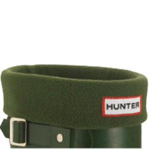Hunter Unisex Fleece Welly Socks - Green