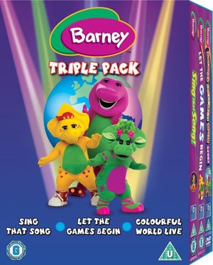 Barney Triple (Sing that Song / Let the Games Begin / Colourful World Live)