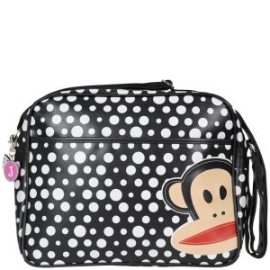 Paul Frank Polka Dot Messenger Bag - Black