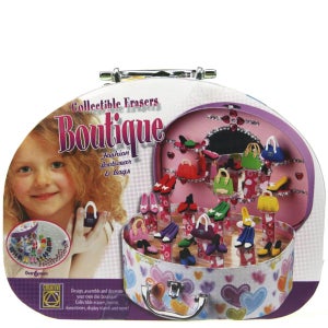 Creative Toys Collectible Erasers Boutique in Designer Case