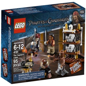 LEGO Pirates Of The Caribbean: The Captain's Cabin (4191)