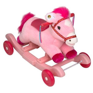 Kiddieland Pink Rocking Horse