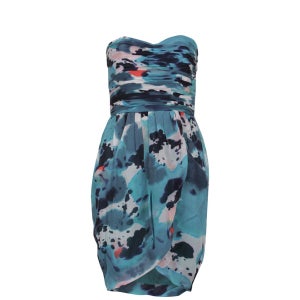 Full Circle Women's Vasari Silk Printed Dress - Summer Rain