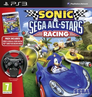 Sonic & Sega Allstar Racing With Wheel