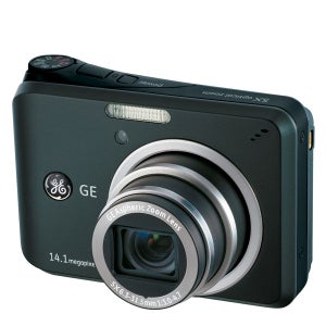 GE A1455 Digital Camera - Black (14.1MP, 5 x Optical Zoom, 2.7 Inch LCD)