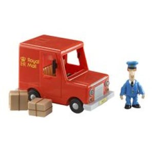 Postman Pat Vehicle and accessory set - royal mail van