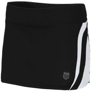 K-Swiss Women's Running Skirt - Black/White