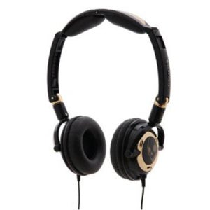 Skullcandy 2010 Lowrider Headphones - Black/Gold