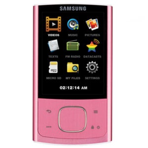 Samsung R0 16GB MP3 Player - Pink (SAMR0PI16G)