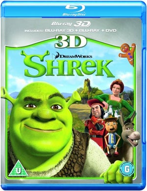 Shrek 3D (3D Blu-Ray, 2D Blu-Ray and DVD)