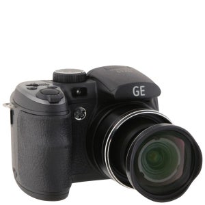 GE HZ15 Digital Camera - Black (14.1MP, 15 x Optical, 2.7 Inch LCD)