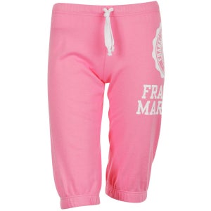 Franklin Marshall Women's Knee Length Sweat Pants - Pink