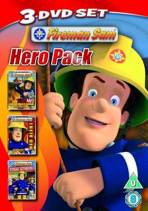 Fireman Sam - Triple Pack (New Hero Next Door / Red Alert / Sticky Situation)