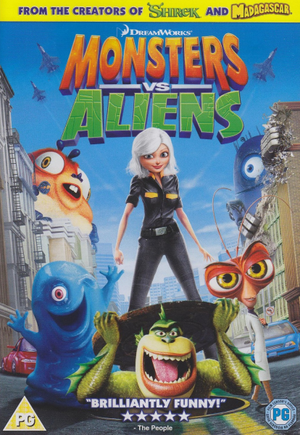 Monsters Vs Aliens 2 Disc Limited Edition
