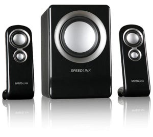 SPEEDLINK Vivente 2.1 Subwoof Speaker System - Black/Silver