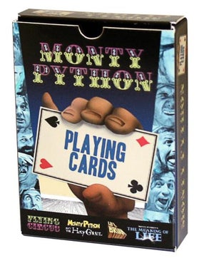 Monty Python Playing Cards in a Tin