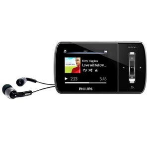 Philips GoGear Ariaz 8GB Media Player with iPlayer Compatibility