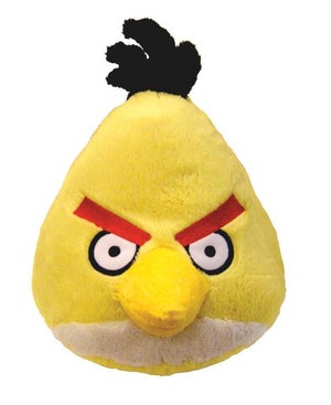 Angry Birds: 4 Inch Plush Yellow Bird With Sound