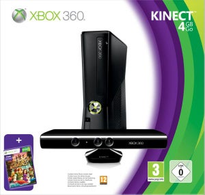 Xbox 360 4GB Console + Kinect Bundle