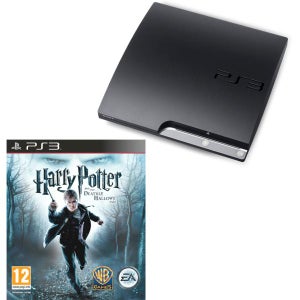 Playstation 3 PS3 Slim 120GB Console: Bundle (Includes Harry Potter And The Deathly Hallows: Part One)