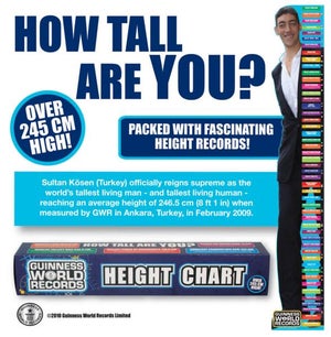 Guinness WR - Height Chart