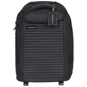 Mandarina Duck Tank Wheeled Business Backpack  - Black