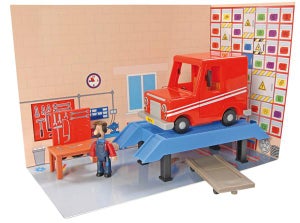 Postman Pat Ted Glen Workshop with Vehicle