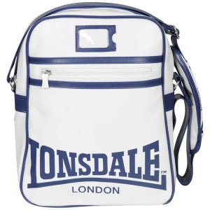 Lonsdale Messenger Bag - White