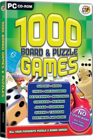 1000 Board & Puzzle Games