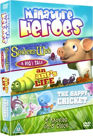 Minature Heroes: (An Ant's life / The Happy Cricket / Spider's Web: A Pig's Tale)