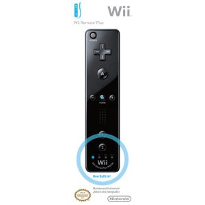 Official Wii Remote Plus Controller (Black)