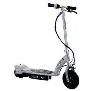 Razor E100 Electric Scooter - Silver