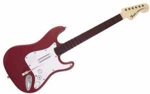 Rock Band 3 PS3 Wireless Fender™ Stratocaster™ Guitar Controller (Cherry)