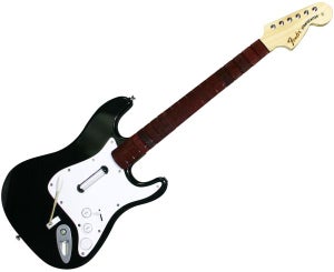 Rock Band 3 Xbox 360 Wireless Fender™ Stratocaster™ Guitar Controller (Black)