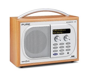 Pure Outlet EVOKE 1S Cherry DAB Radio - Manufacturer Referbished