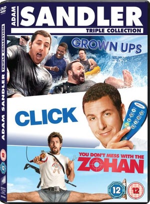 Adam Sandler Box Set: Click / Grown Ups / You Don't Mess with the Zohan