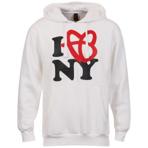 FUBU Men's 'I Love New York' Hoody - White